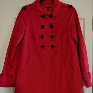 Red "Cute as a button" Jacket